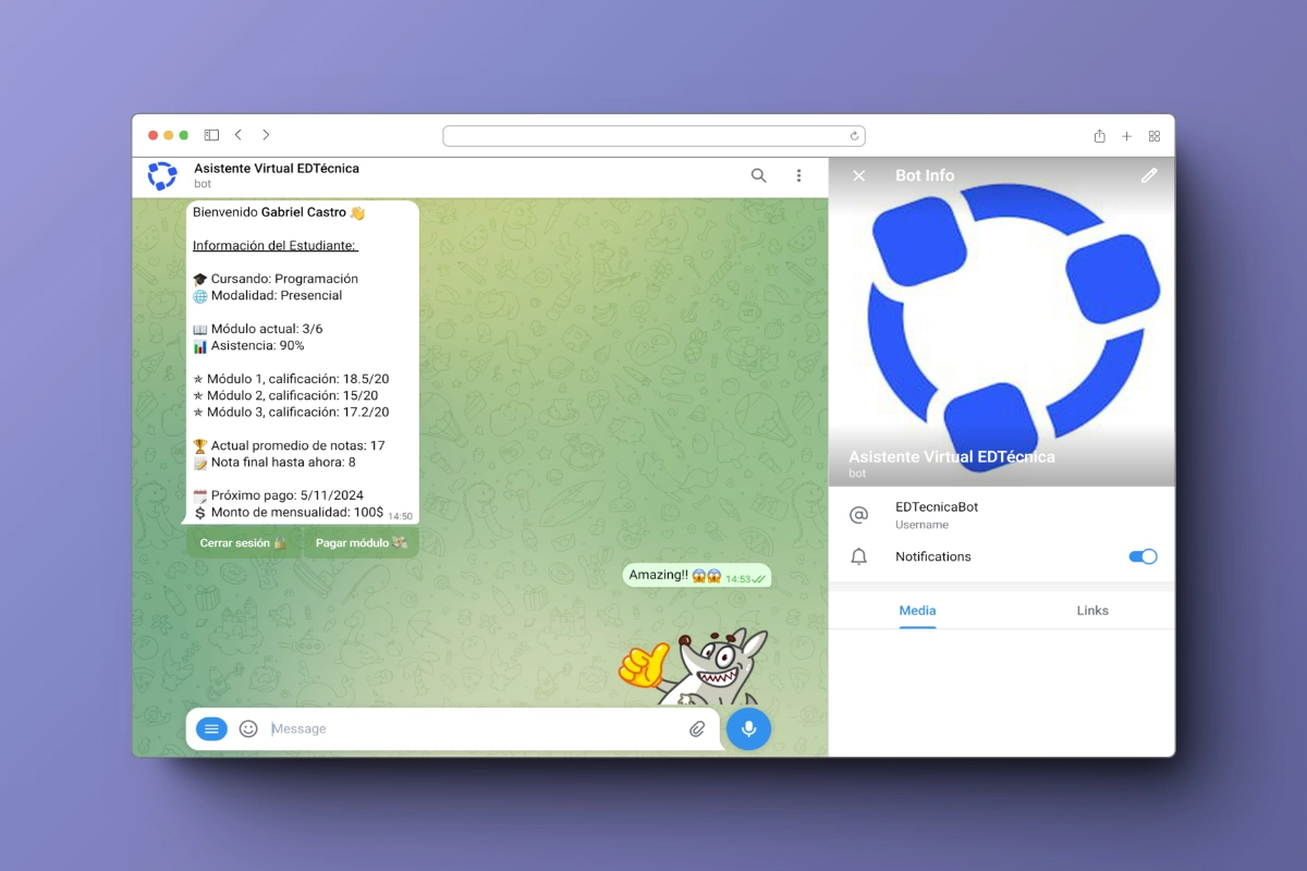 EDTécnica Telegram Bot